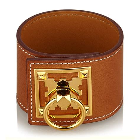 brown hermes bracelet